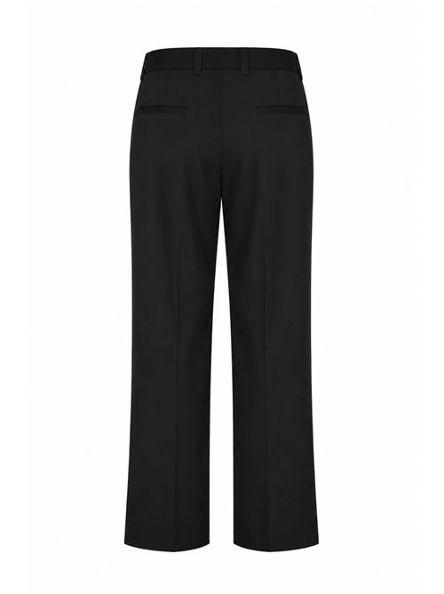 Pantalone ampio in misto cotone e lyocell Paolo Pecora | B071 02599000